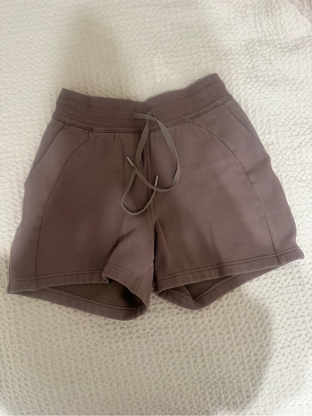 lululemon athletica Brown Drawstring Athletic Shorts